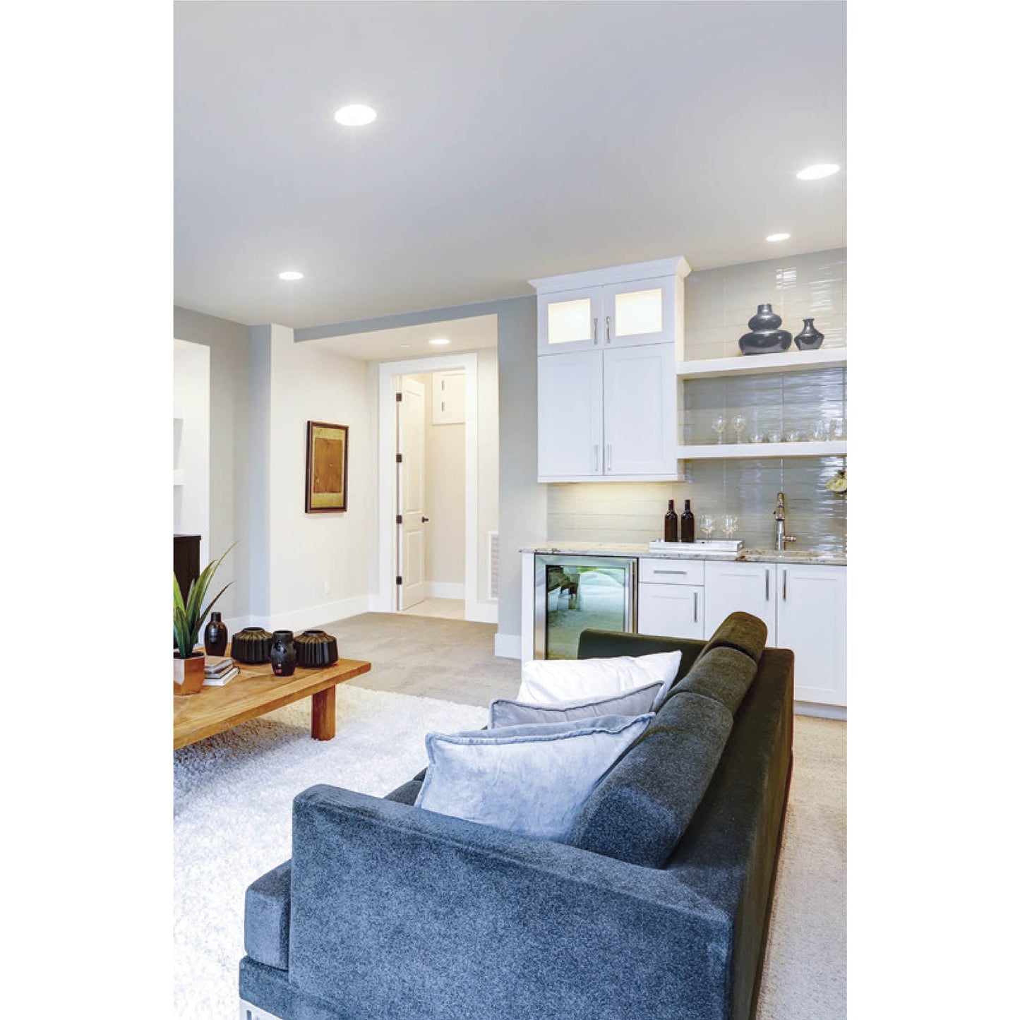 Luminario LED empotrable 7 W 6500 K, redondo, VOLTECK BASIC | EMP-101LB | 25087