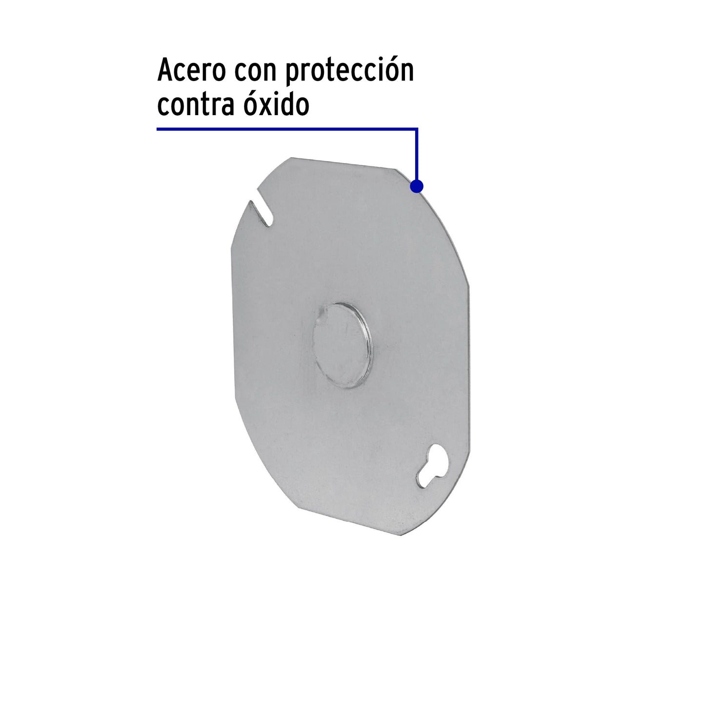 Tapa de 4' x 4' para caja octagonal, Volteck | TACH-4x4O | 46331
