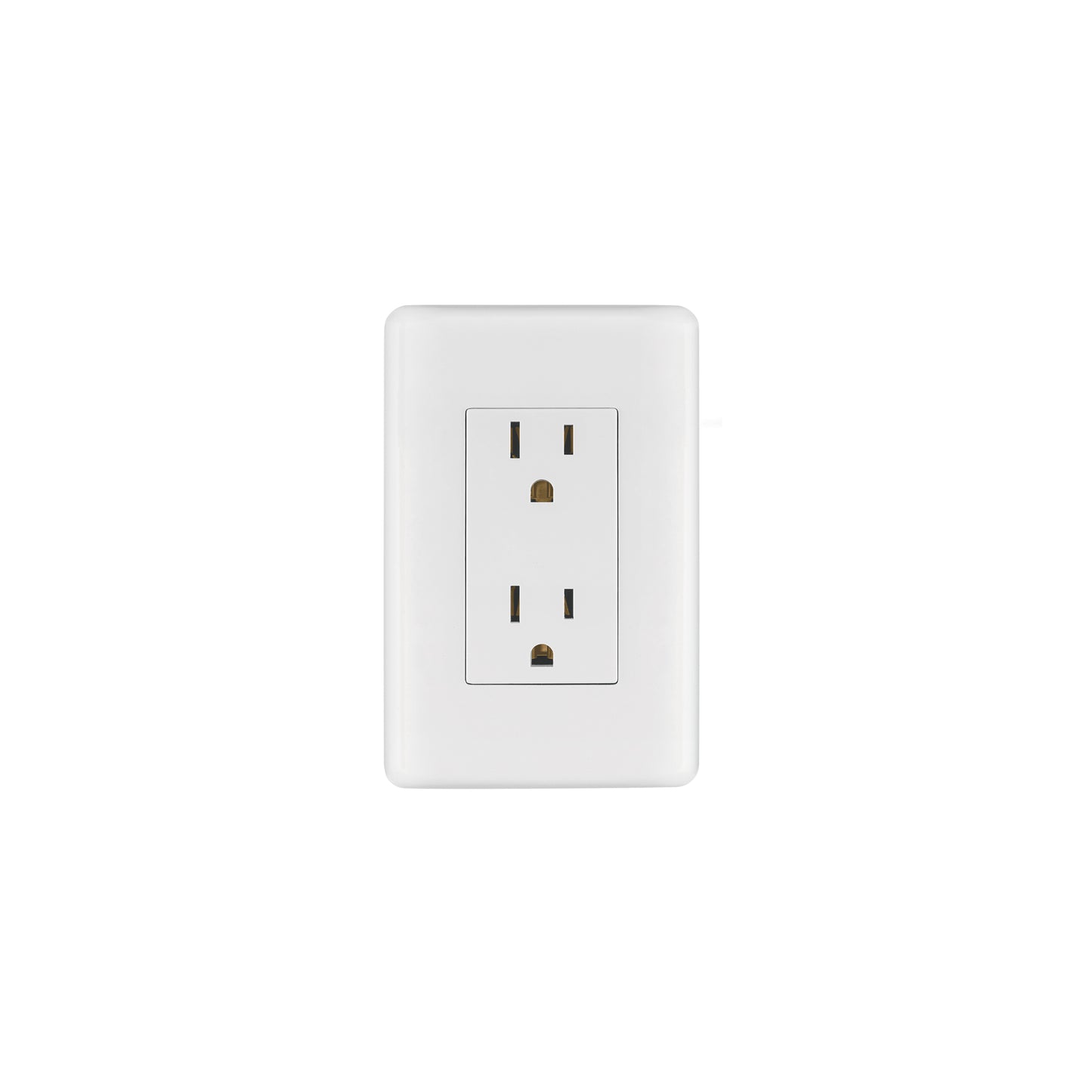 Contacto dúplex, 2 polos + tierra, Volteck Basic | CODO-B | 25076