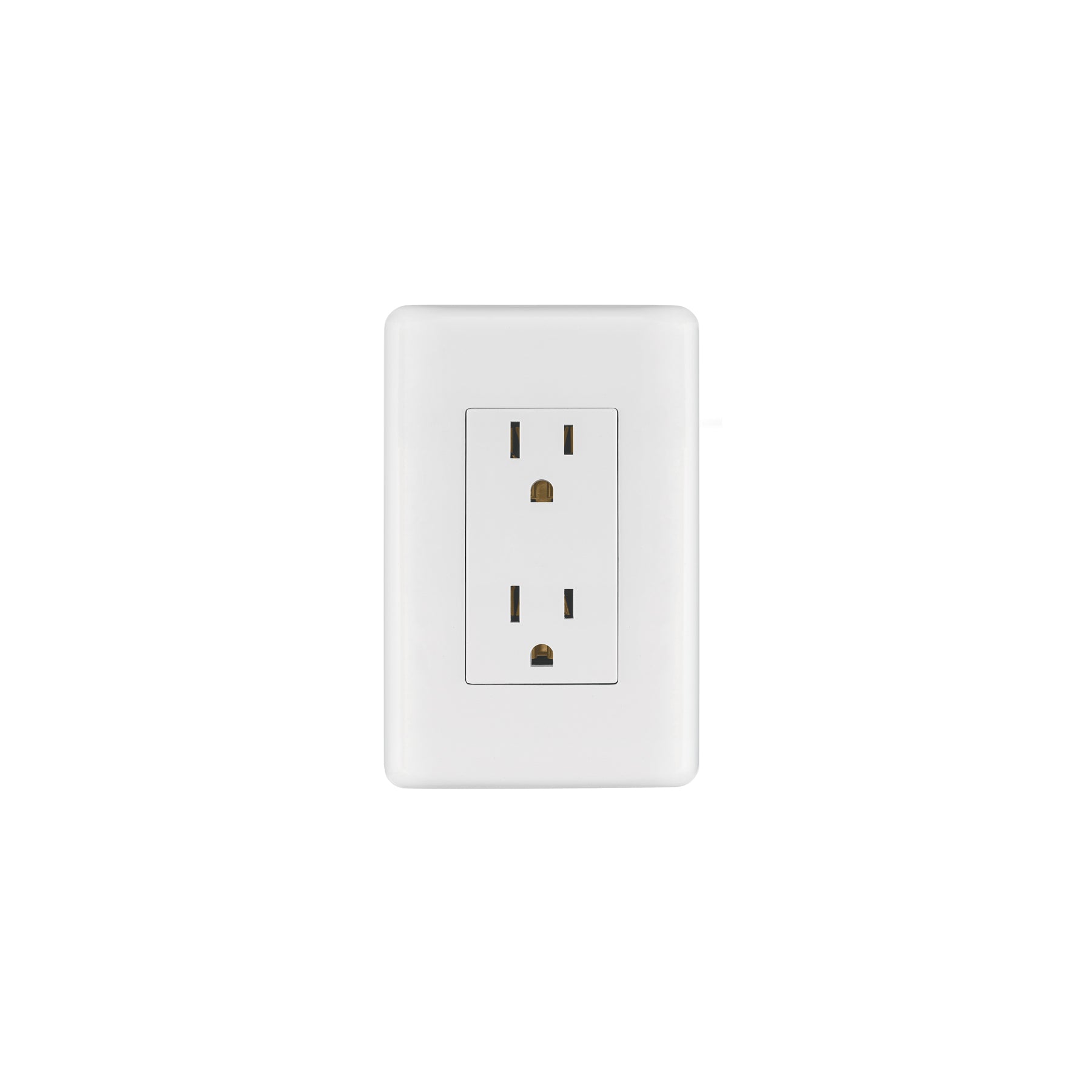 Contacto dúplex, 2 polos + tierra, Volteck Basic | CODO-B | 25076