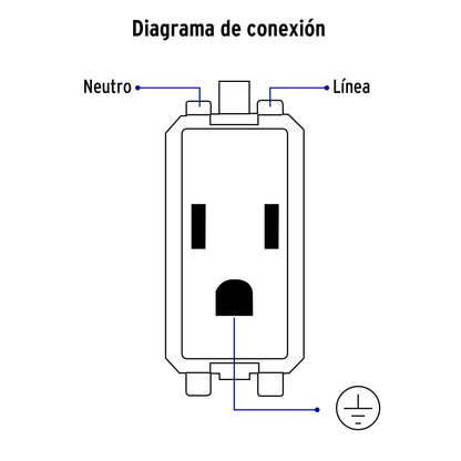 Placa armada con 3 contactos, Volteck Basic | PA-COTR-B | 25082