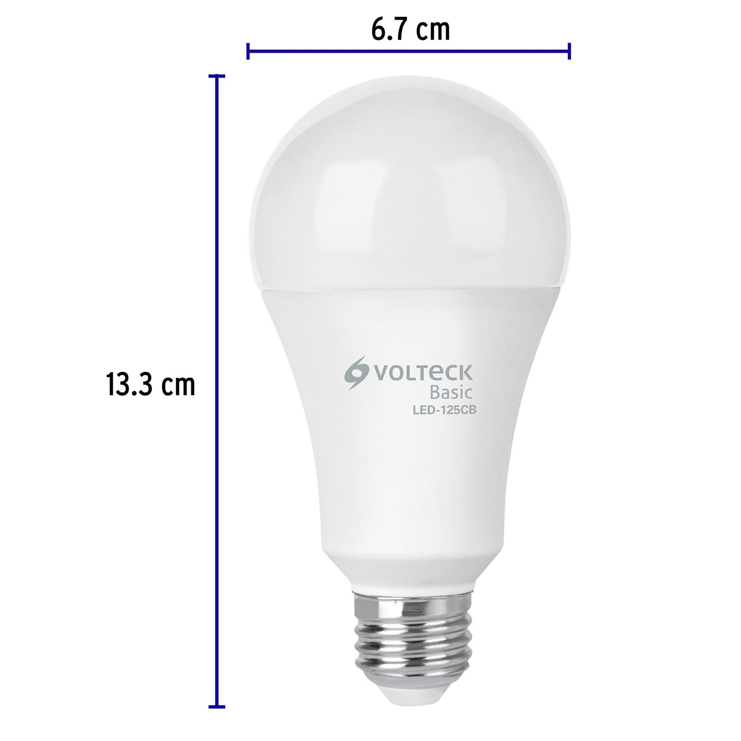 Lámpara LED A22 16 W (equiv. 100 W), luz cálida, caja, Basic | LED-125CB | 27215
