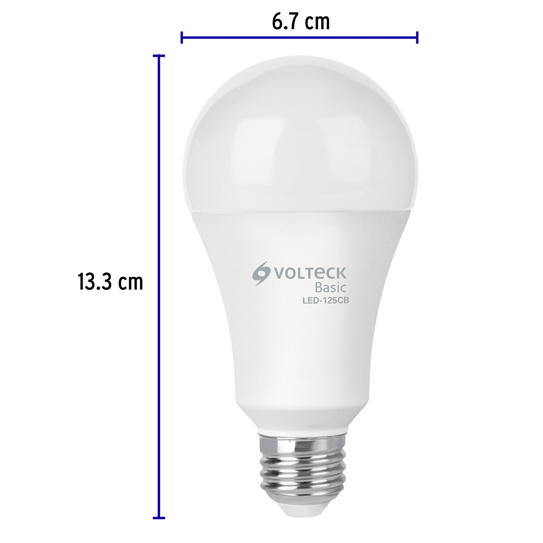 Lámpara LED A22 16 W (equiv. 100 W), luz cálida, caja, Basic | LED-125CB | 27215