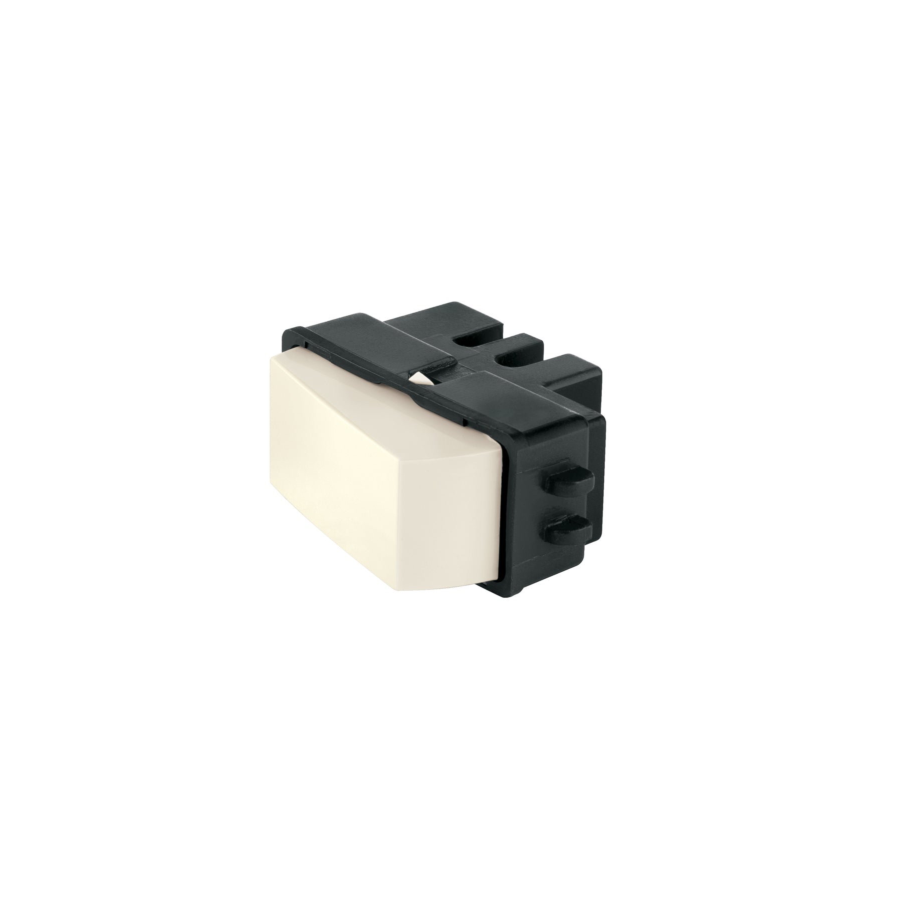 Interruptor sencillo, marfil, línea Volteck Basic | APSE-BI | 27228