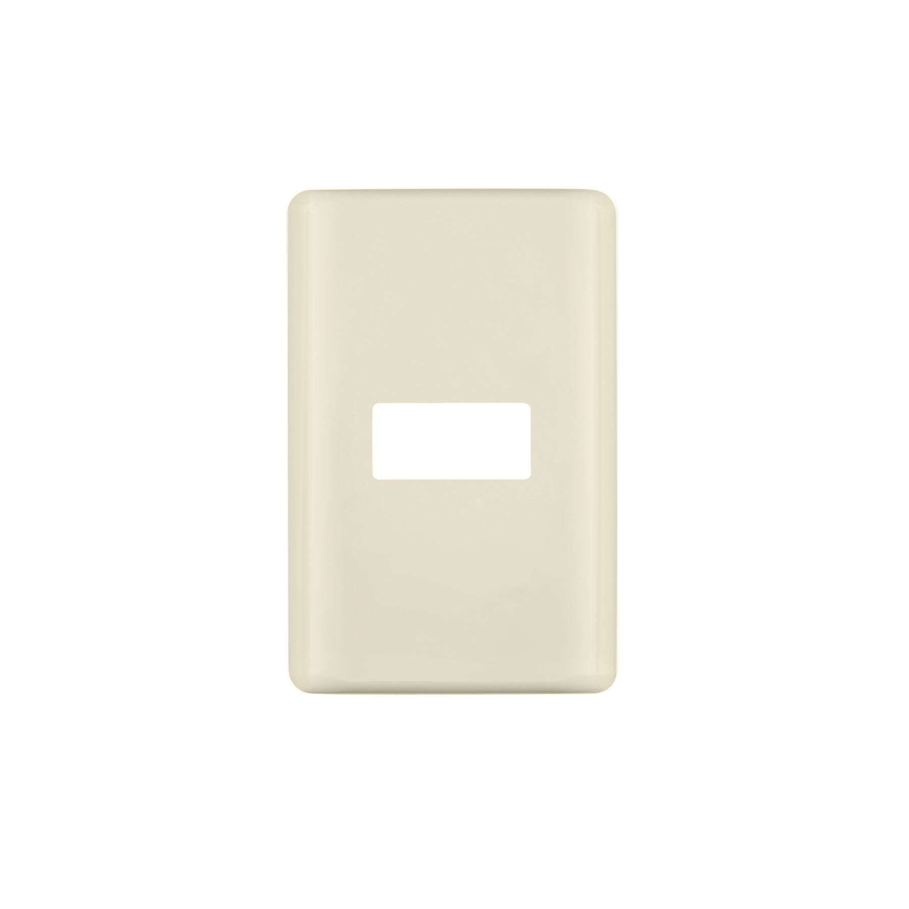Placa 1 módulo, marfil, línea Volteck Basic | PPSE-BI | 27231
