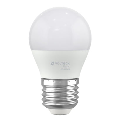 Lámpara LED G45 3 W (equiv. 25 W), luz cálida, caja, Basic | LED-30GCB | 28058