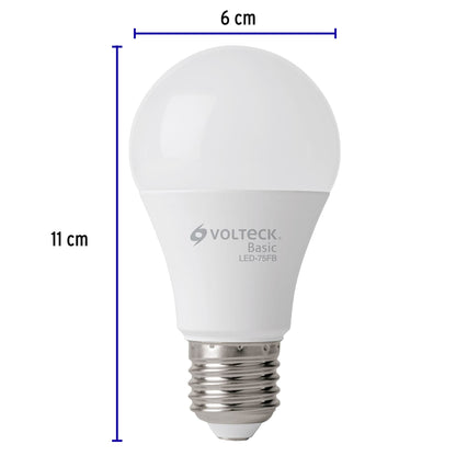 Lámpara LED A19 10 W (equiv. 75 W), luz de día, caja, Basic | LED-75FB | 28063