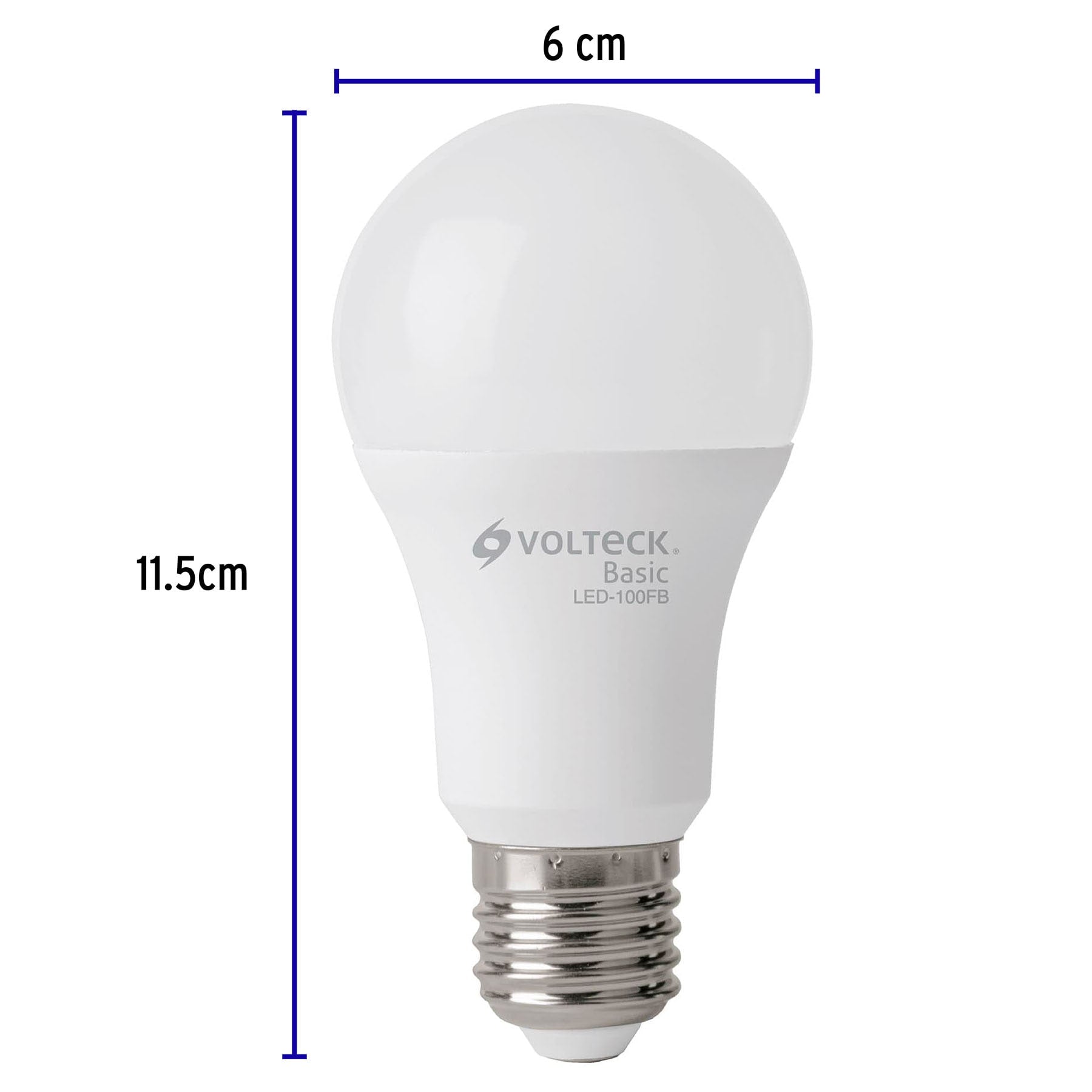 Lámpara LED A19 14 W (equiv. 75 W), luz de día, caja, Basic | LED-100FB | 28065