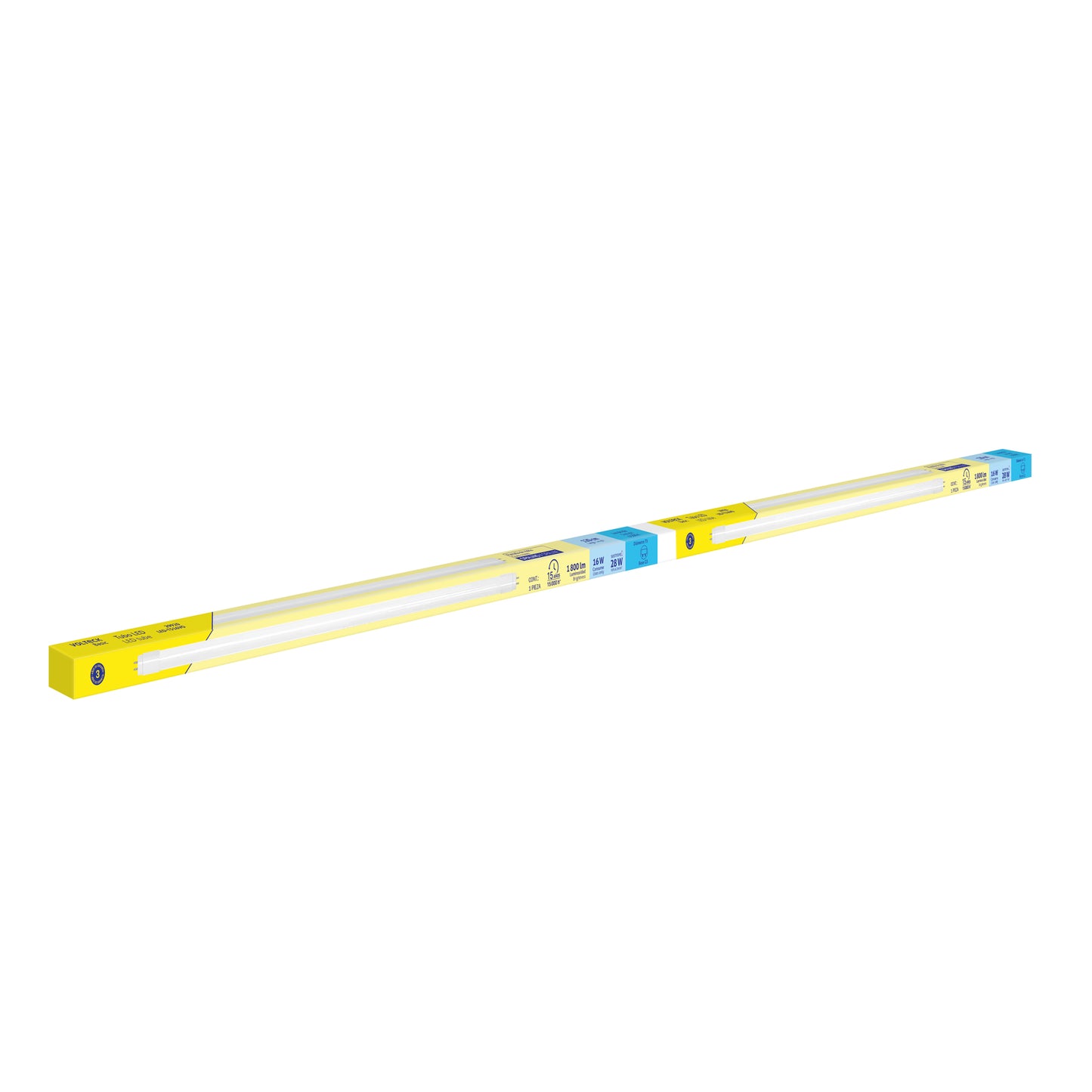 Tubo de LED T5 16 W base G5 pantalla de vidrio, BASIC | LED-T516VO | 29920