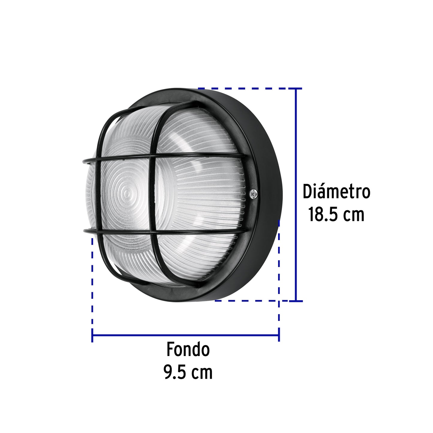 Arbotante decorativo cuerpo de ABS, lámpara no incluida | ARB-005S | 45217