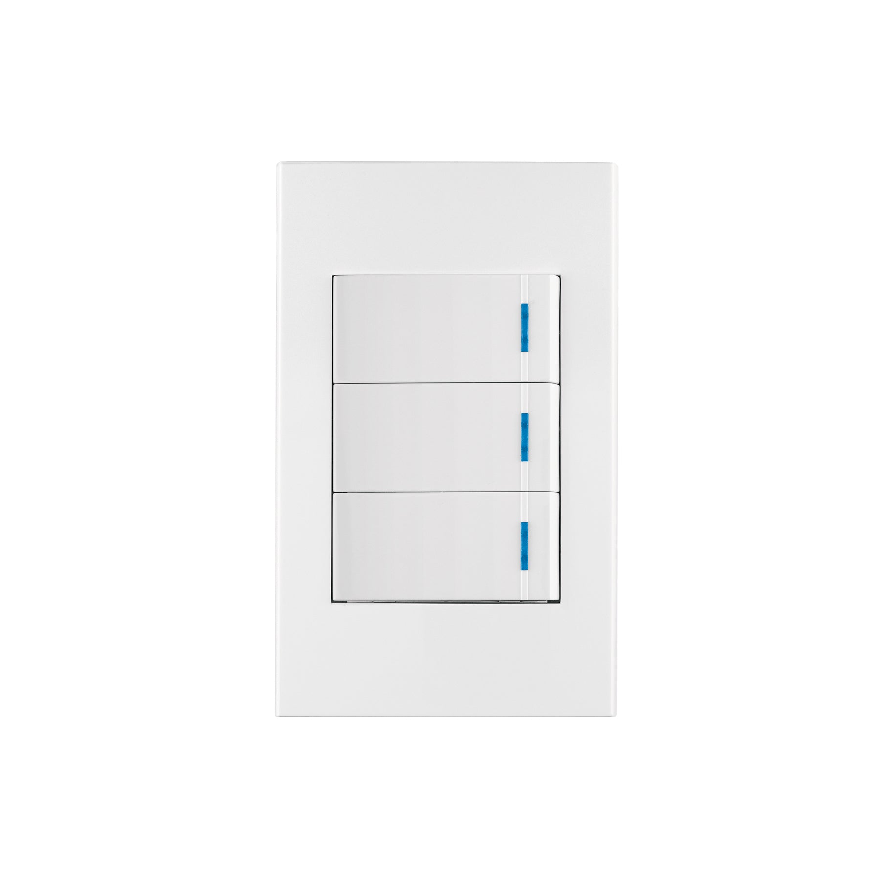 Placa armada 3 interruptores 1de 3vías,1 mod,Española,blanco | PA-APTR-EEB | 45606