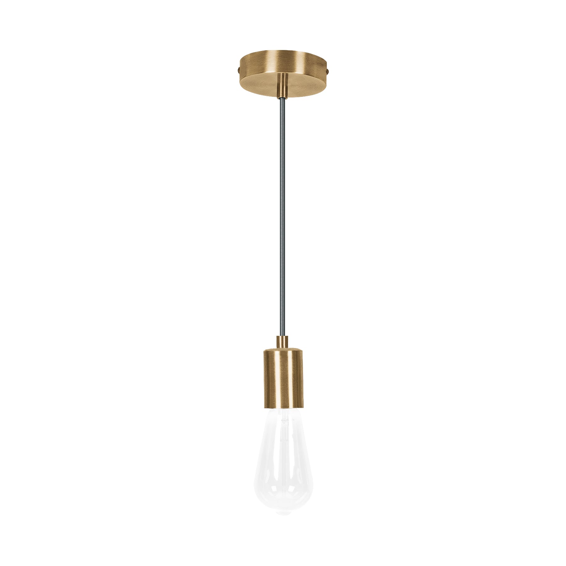 Socket colgante metálico, hierro antiguo, VOLTECK | SOC-10HS | 45673