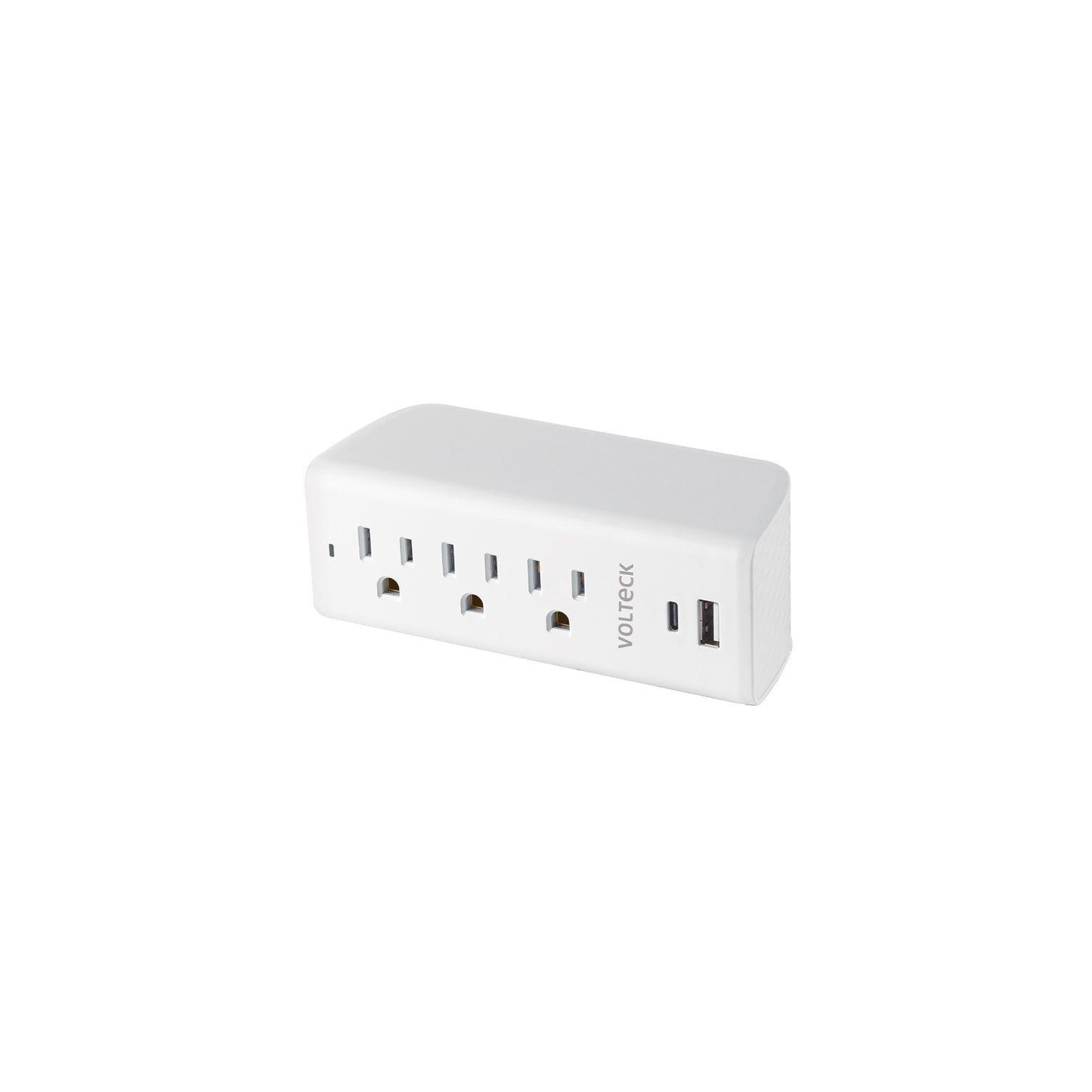 Multicontacto de pared, 3 contactos y 2 USB A+C, VOLTECK | MUL-302U | 45749