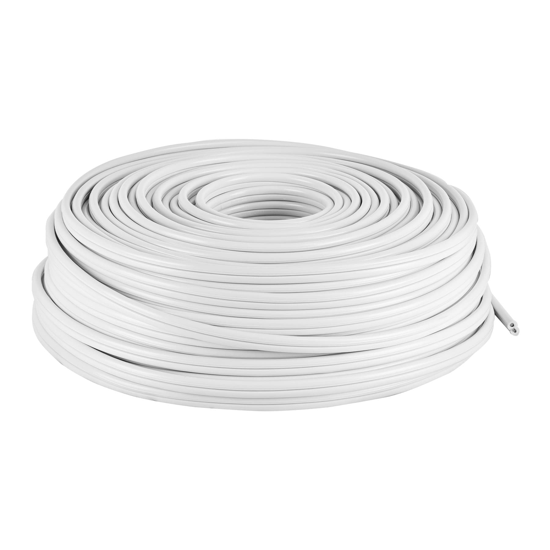 Rollo de 100 m de cordón dúplex flexible SPT 14 AWG, Volteck | CDU-14 | 46067