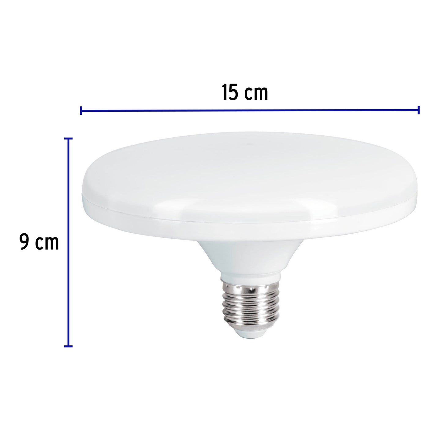Lámpara LED tipo OVNI 18 W (equiv. 125 W), luz de día, caja | LEDCI-120F | 46091
