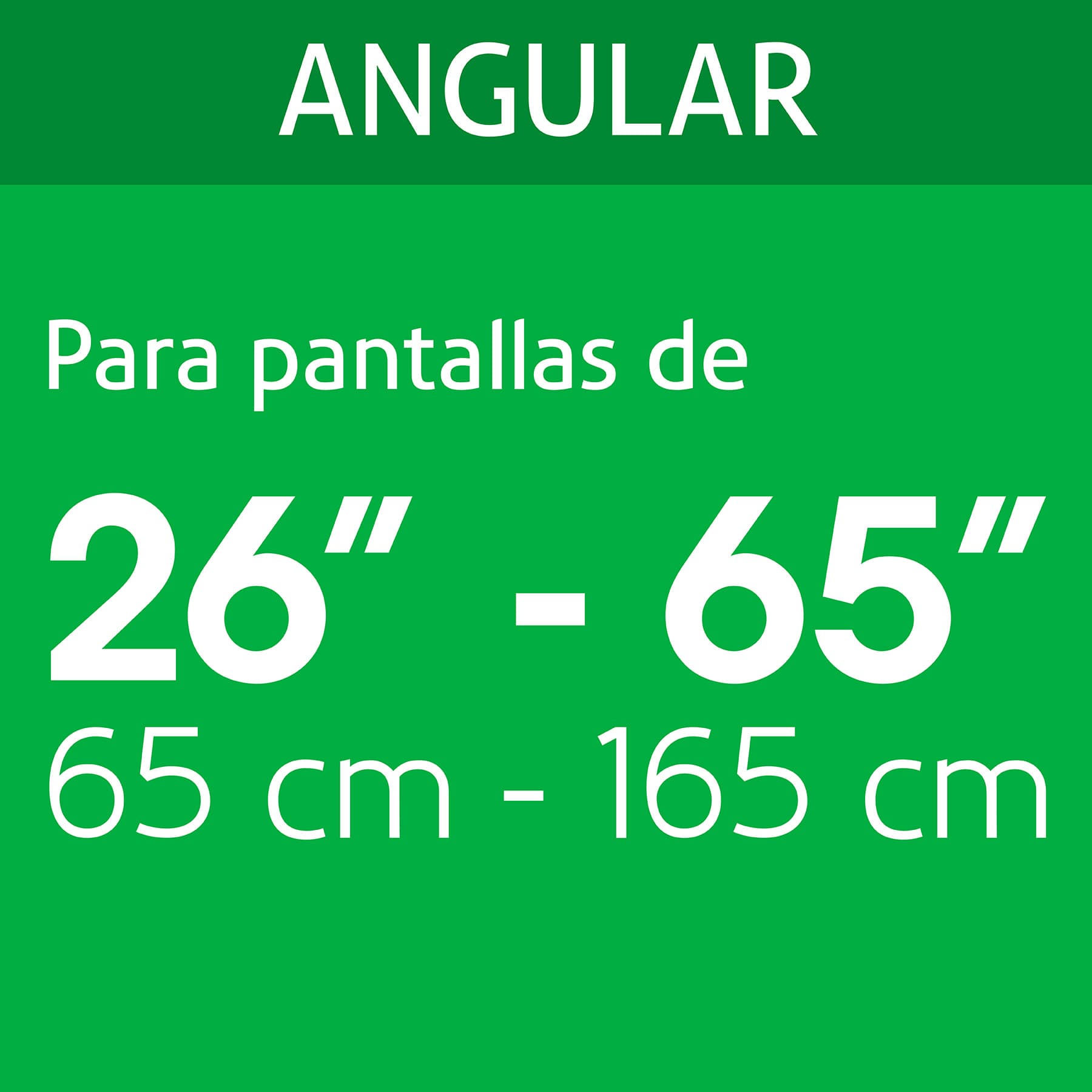 Soporte para pantallas de 26' a 65' con movimiento angular | TVSA-65 | 46093