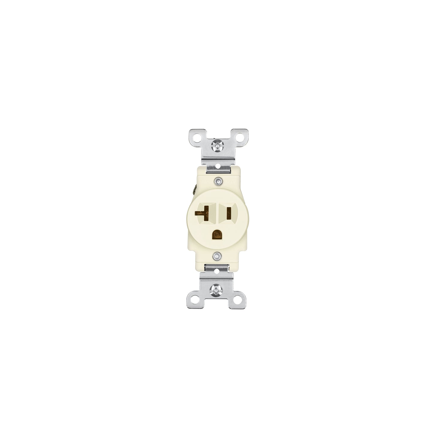 Contacto sencillo, 2 polos 3 hilos, 20 A, Standard, marfil | COSE-MS | 46101