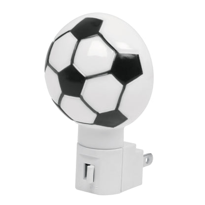 Luz de noche con lámpara E12, balón soccer, Volteck | LUZ-04 | 46133
