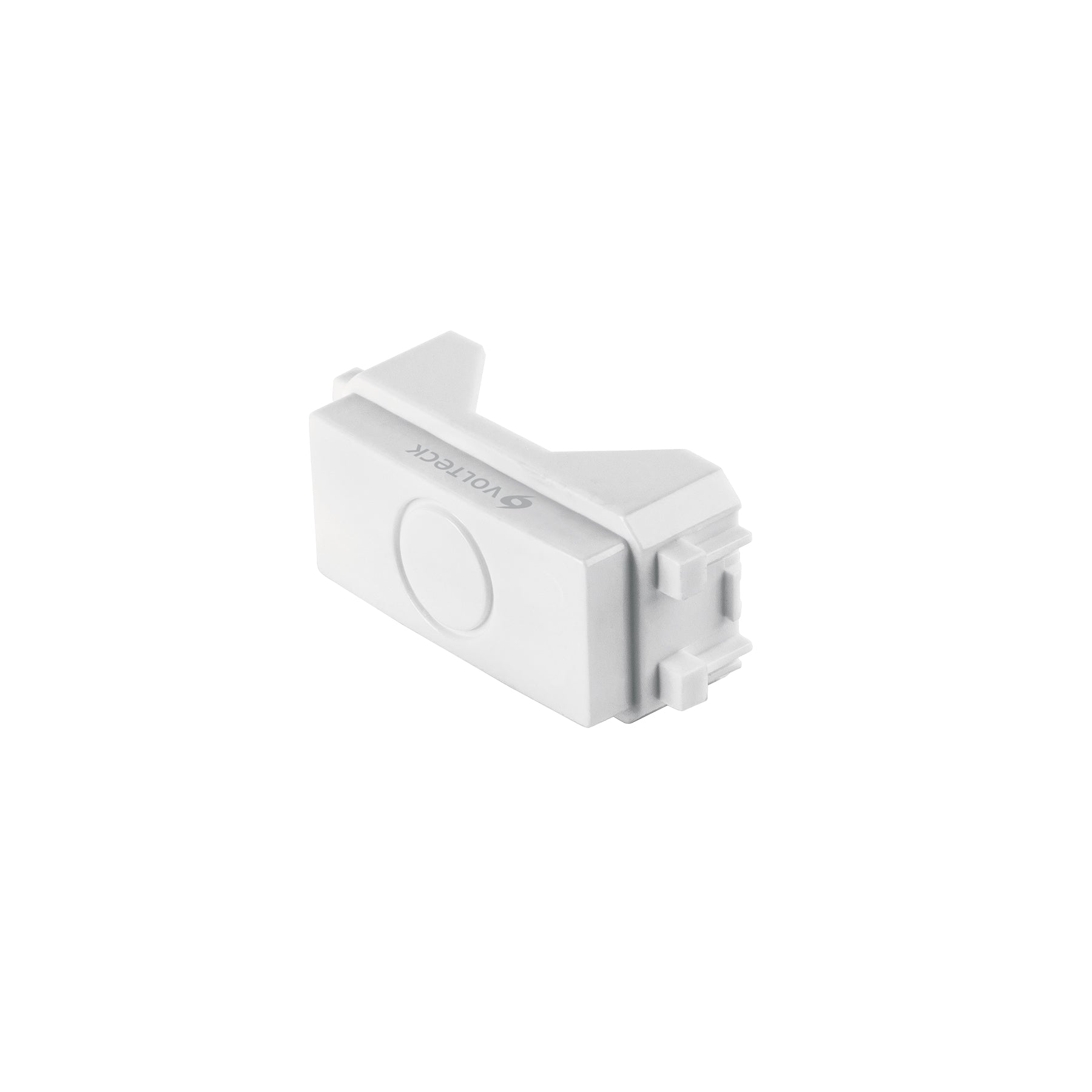 Módulo (tapón) ciego, línea Italiana, color blanco, Volteck | TA-IB | 46140