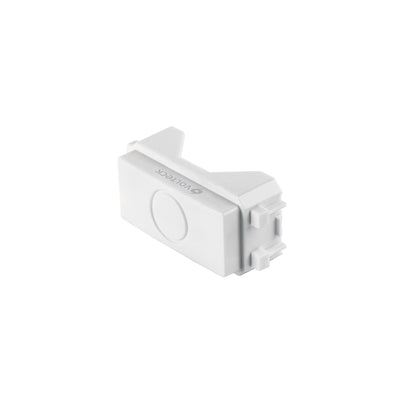 Módulo (tapón) ciego, línea Italiana, color blanco, Volteck | TA-IB | 46140