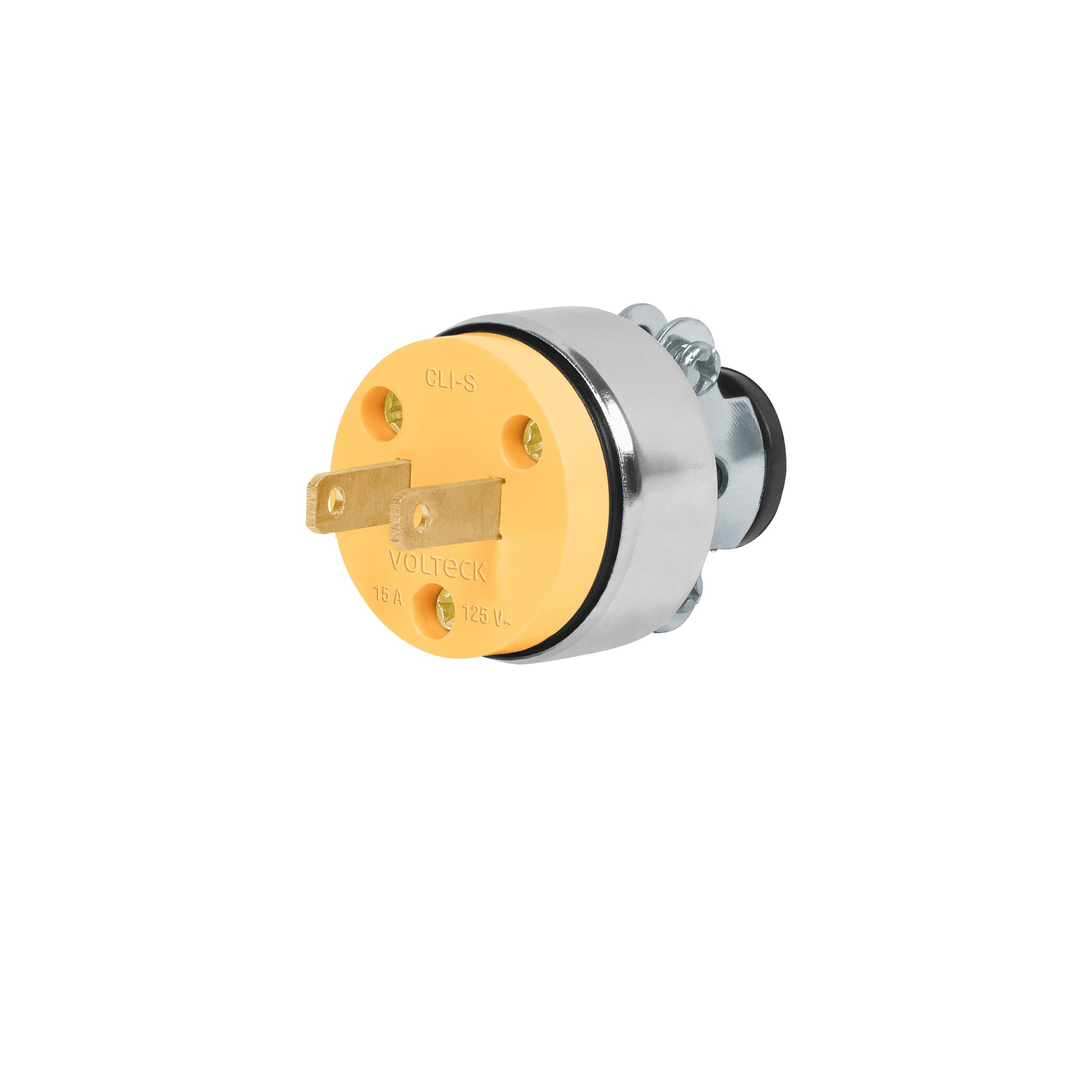Clavija industrial blindada polarizada, Volteck | CLI-S | 46200