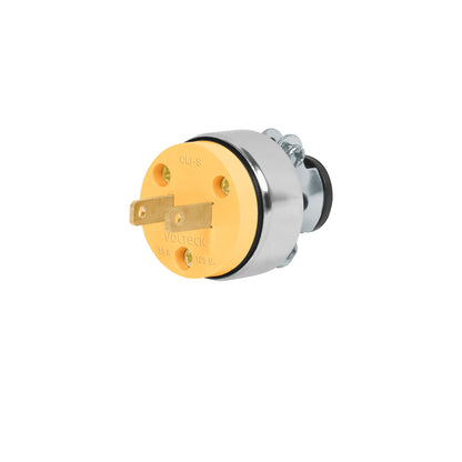 Clavija industrial blindada polarizada, Volteck | CLI-S | 46200