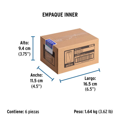 Blíster con 2 pilas alcalinas D, VOLTECK | AL-D | 46318