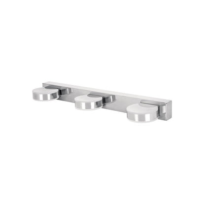Luminario LED de pared para baño 10W 4000K, 3 spots, VOLTECK | ARB-300L | 46346