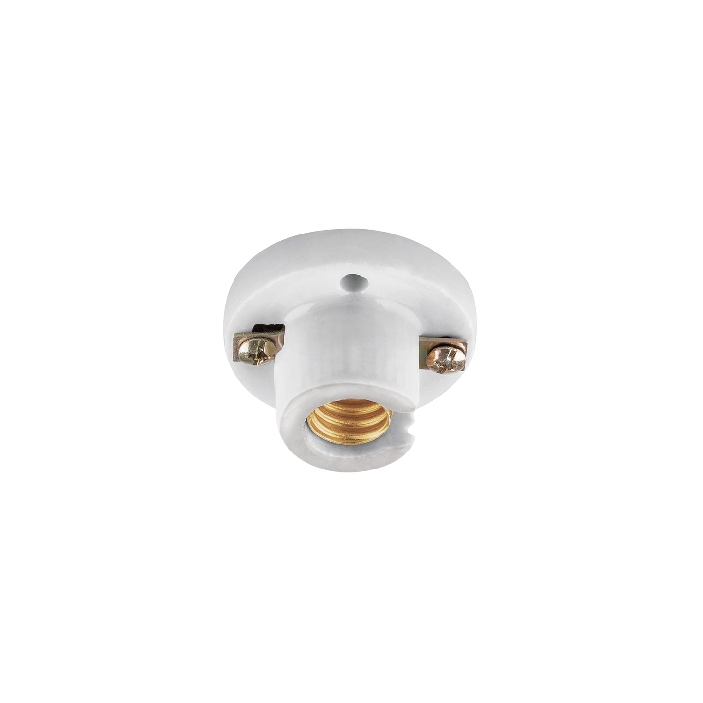 Portalámpara de porcelana para candil, Volteck | POPO-10 | 46531