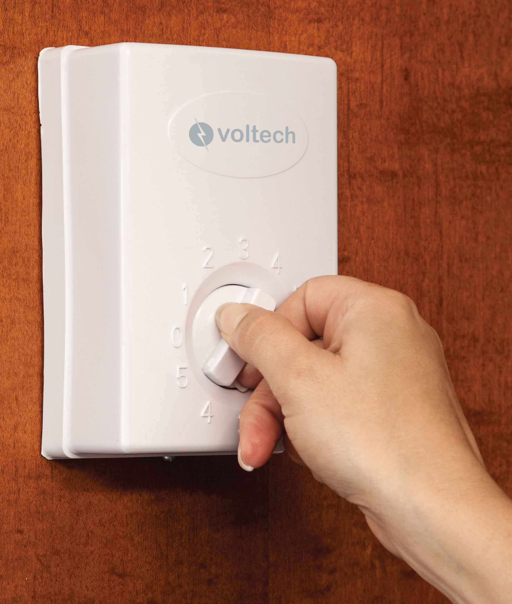 Ventilador de techo para interior, 56', blanco, VOLTECK | VENT-56 | 46560