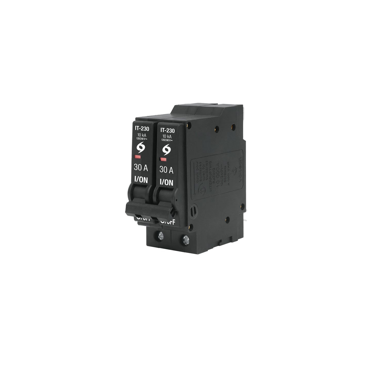 Interruptor de 2 polos 30A, enchufable, VOLTECK | IT-230 | 46705