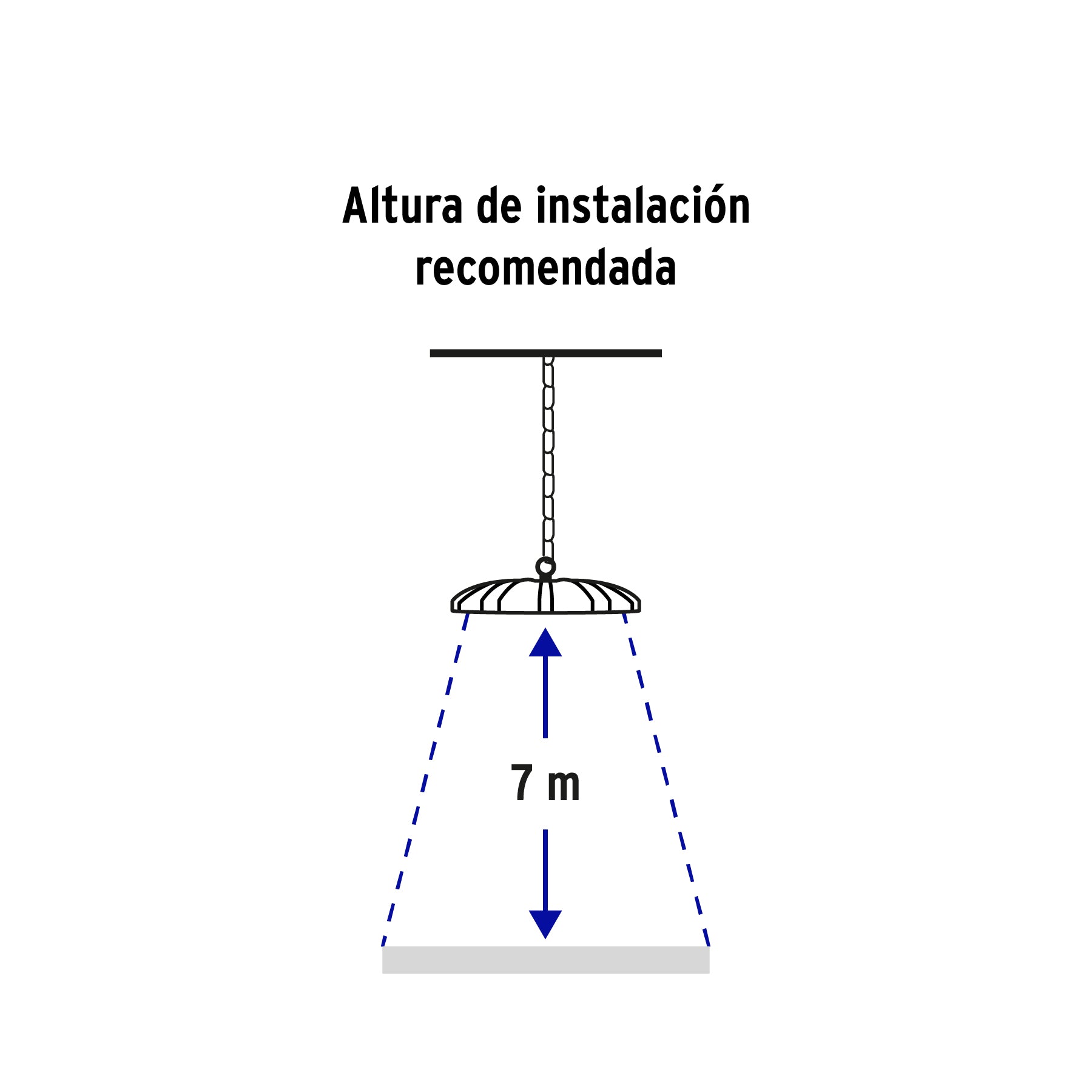 Luminario LED High Bay 150 W 6500 K, VOLTECK | HB-150L | 46793