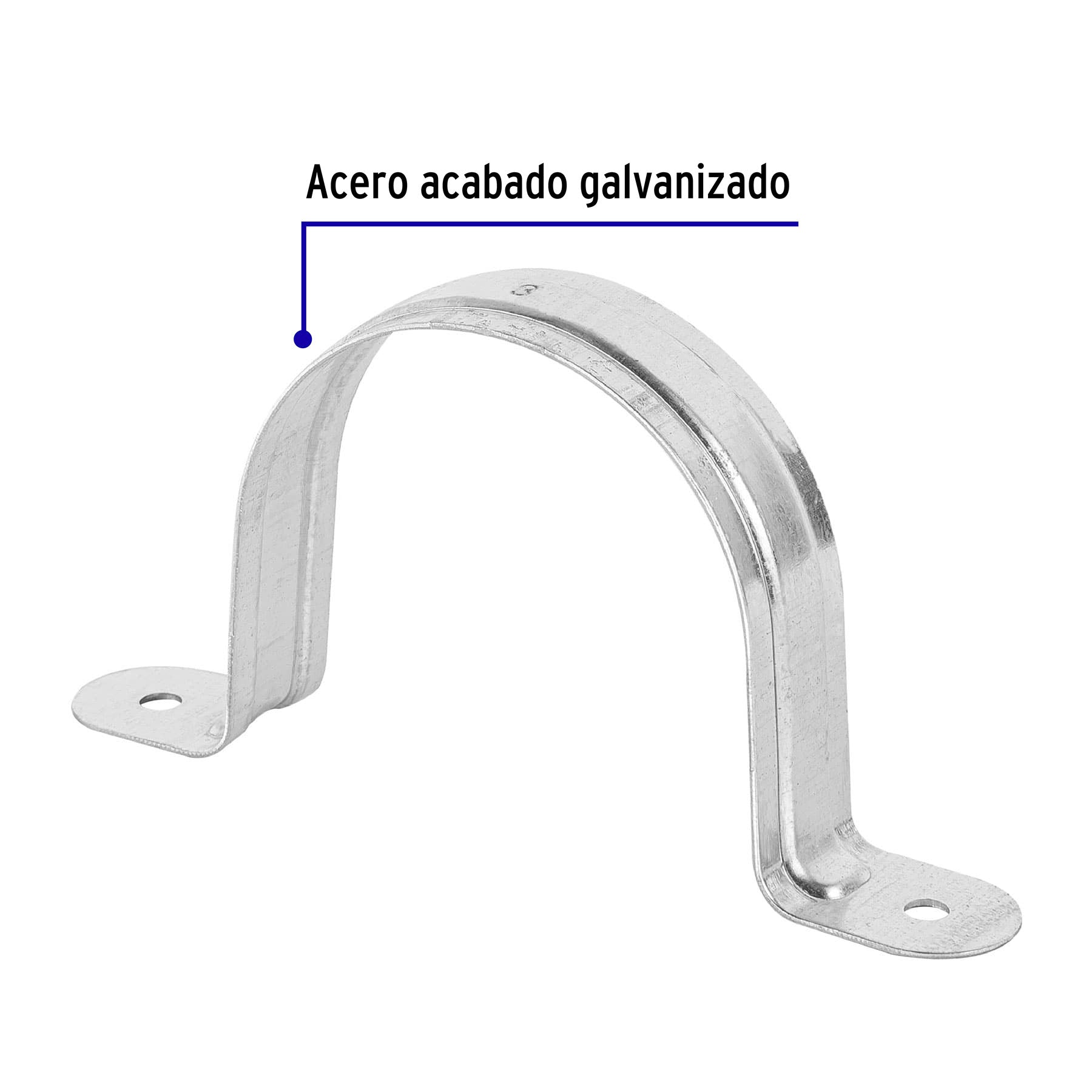 Bolsa c/5 abrazaderas tipo omega 3' p/tubo pared delgada | AO-3 | 46928