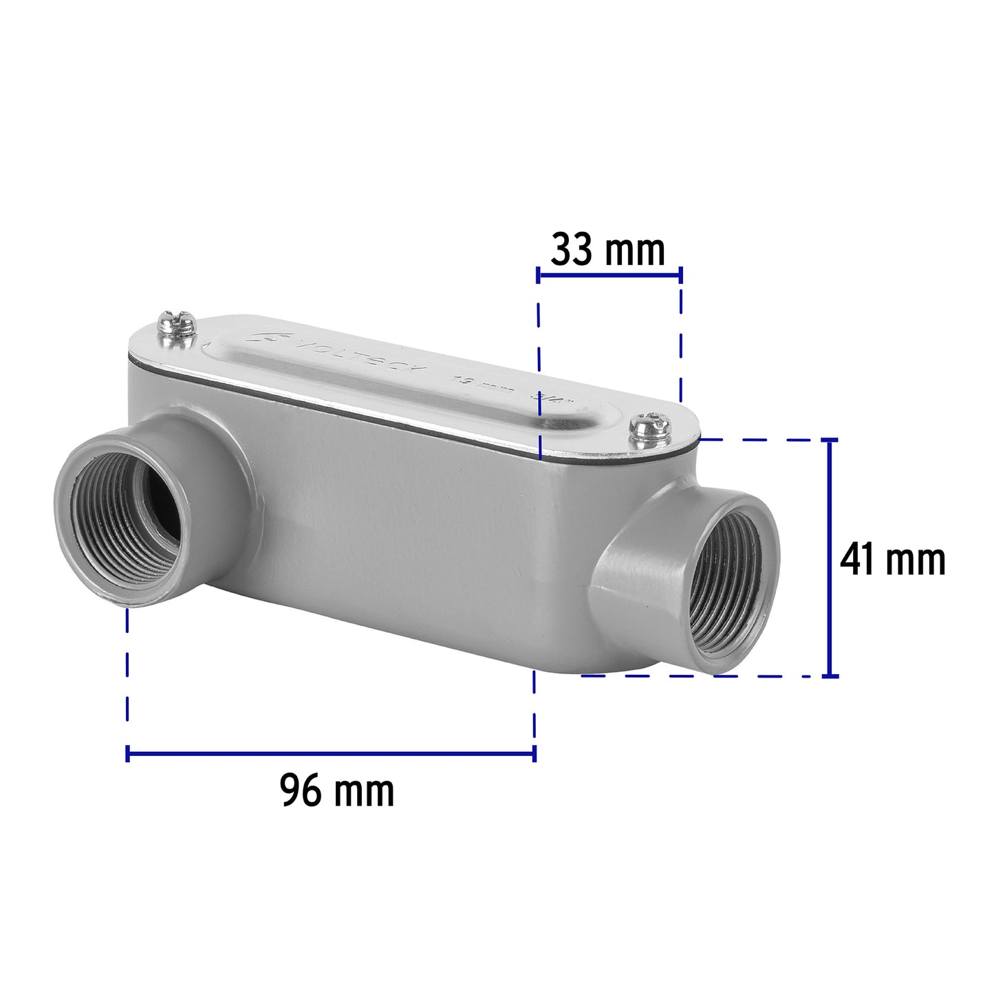 Condulet 3/4' conexión tipo LR, Volteck | COLET-3/4-LR | 46974