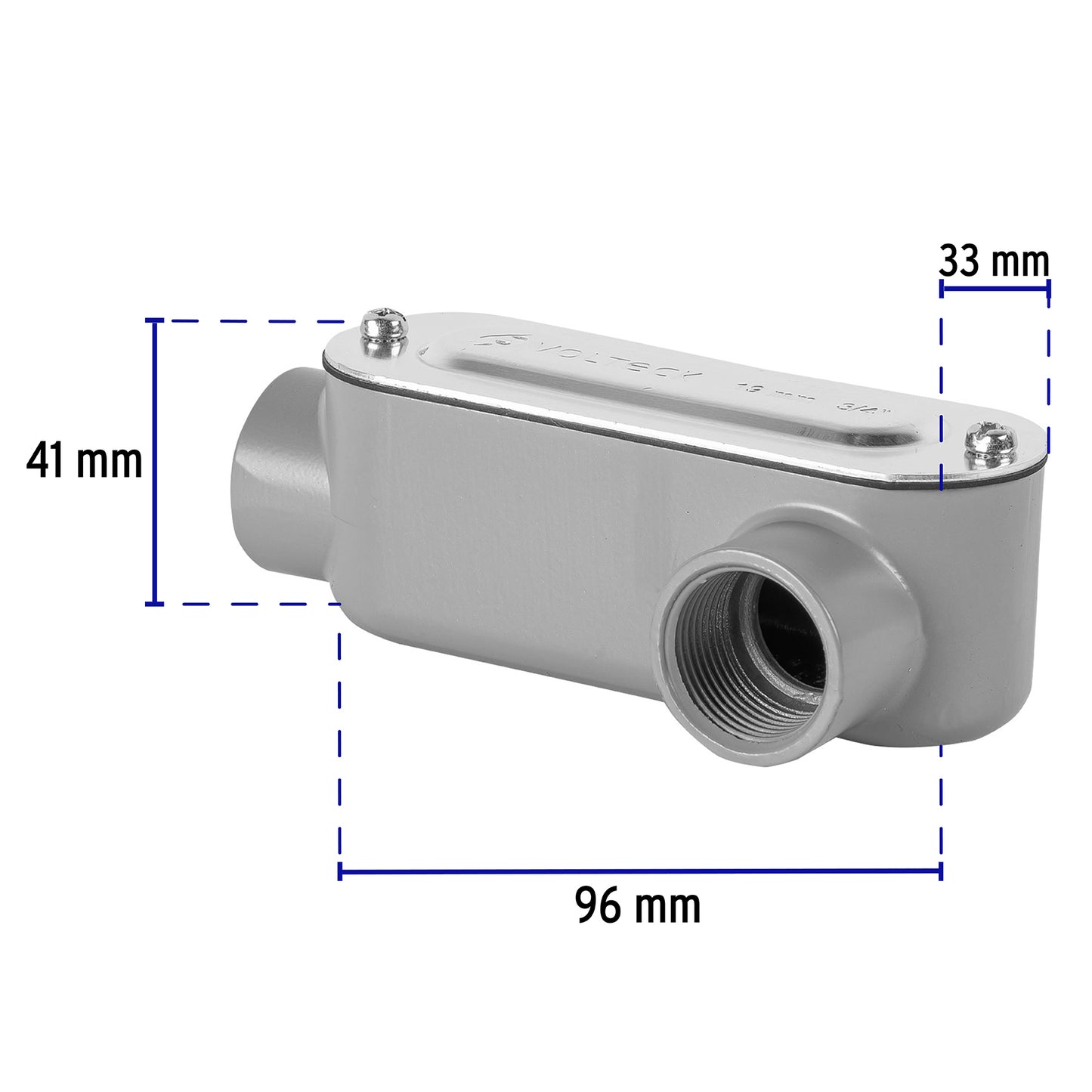 Condulet 3/4' conexión tipo LL, Volteck | COLET-3/4-LL | 46977