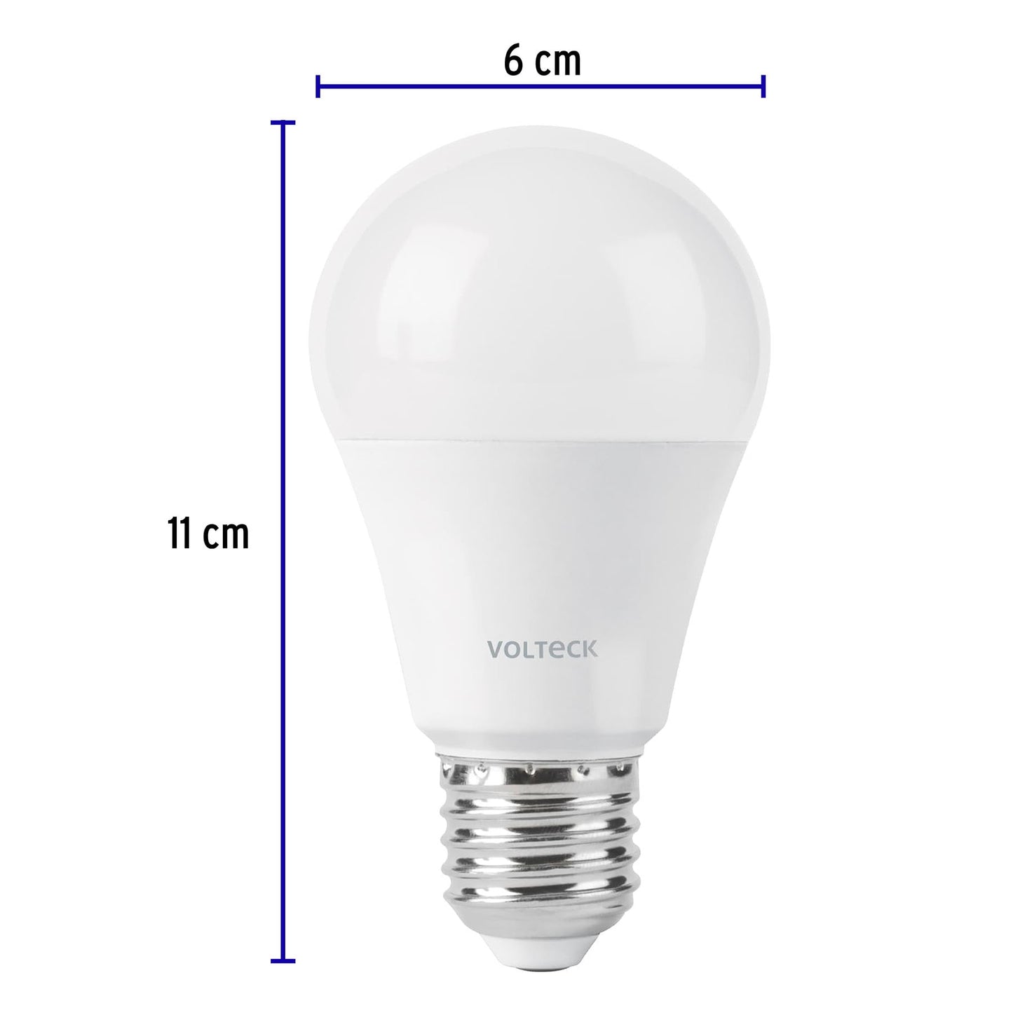 Lámpara LED tipo bulbo A19 9 W con sensor de movimiento | LED-60SM | 46993