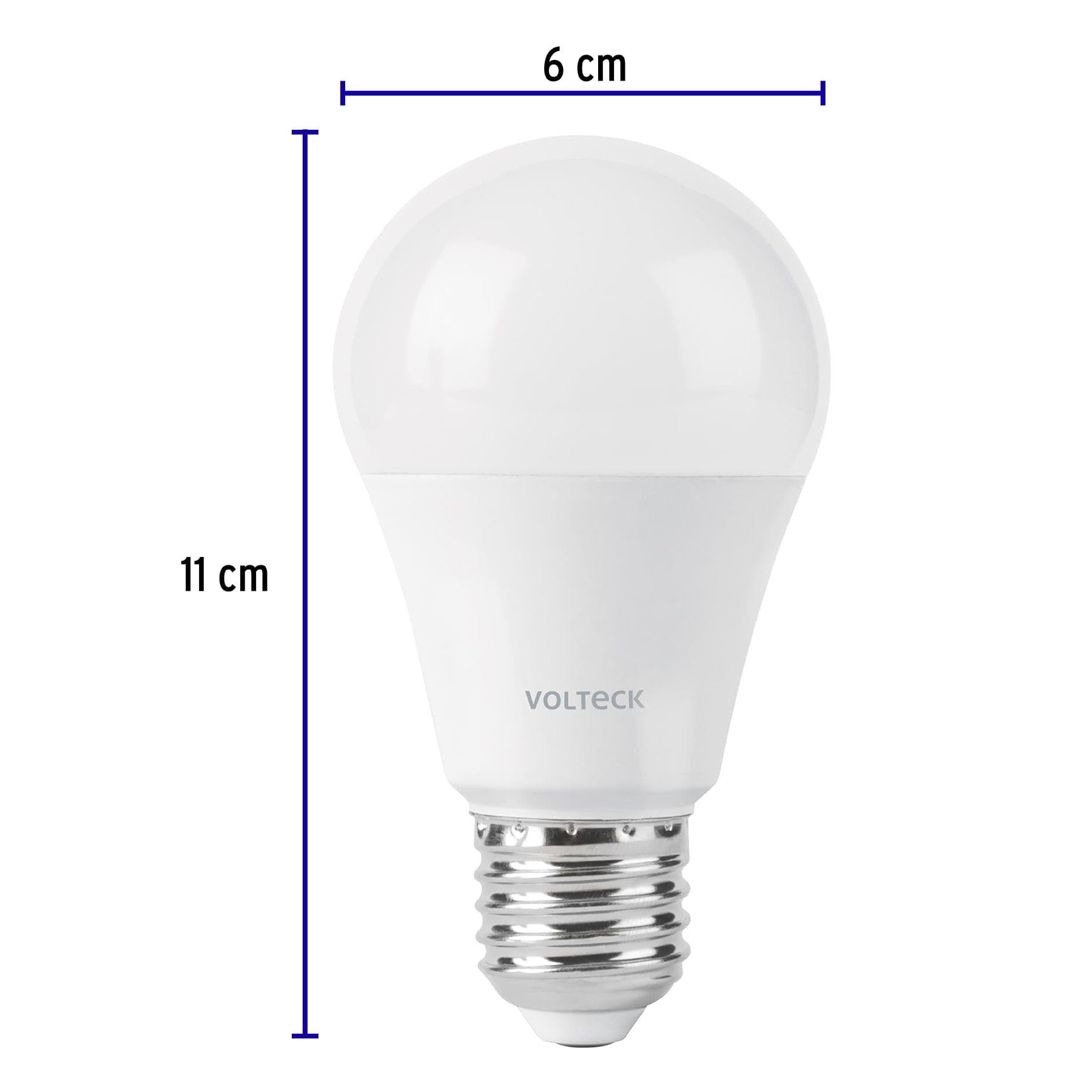 Lámpara LED tipo bulbo A19 9 W con sensor de movimiento | LED-60SM | 46993