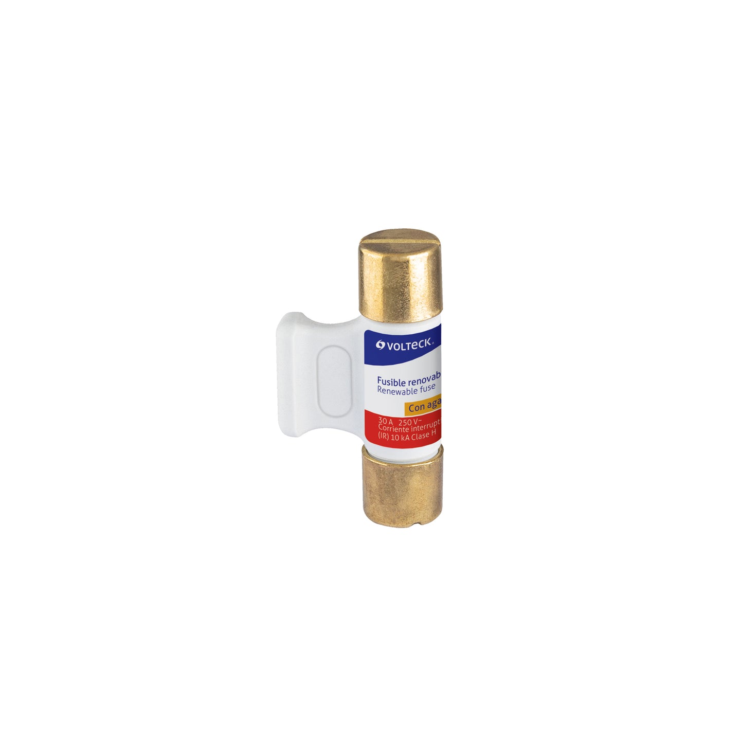 Fusible 30 A con agarradera, VOLTECK | FUS-30A | 47280