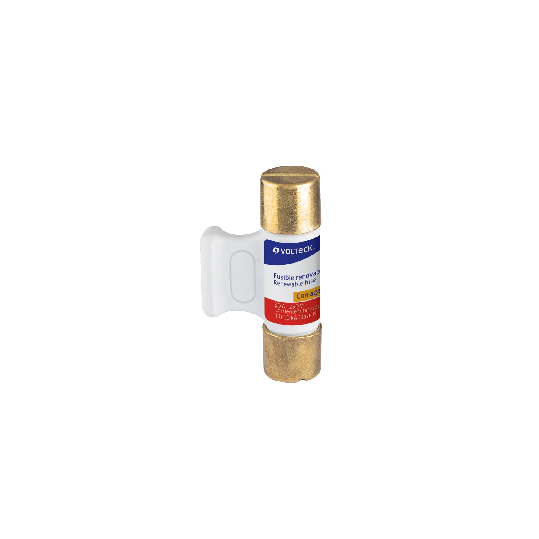 Fusible 30 A con agarradera, VOLTECK | FUS-30A | 47280