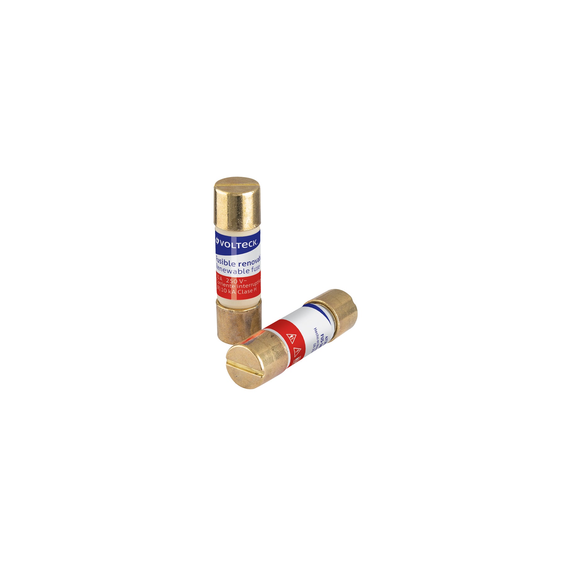 Blíster con 2 fusibles 30A, Volteck | FUS-30B | 47293