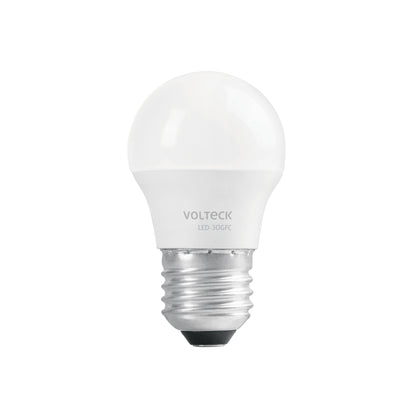 Lámpara LED G45 3 W (equiv. 25 W), luz de día, caja, Volteck | LED-30GFC | 47542