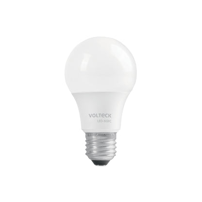 Lámpara LED A19 9 W (equiv. 60 W), luz de día, caja, Volteck | LED-60FC | 47546