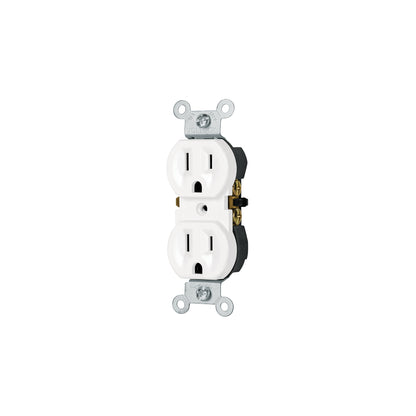 Contacto dúplex, 2 polos 3 hilos, Standard, granel, blanco | CODO-SGB | 47733
