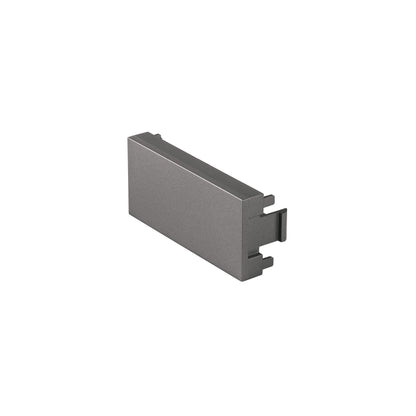 Tapón ciego acero inox de 1 módulo, línea Lisboa, Volteck | TA-LA | 47832