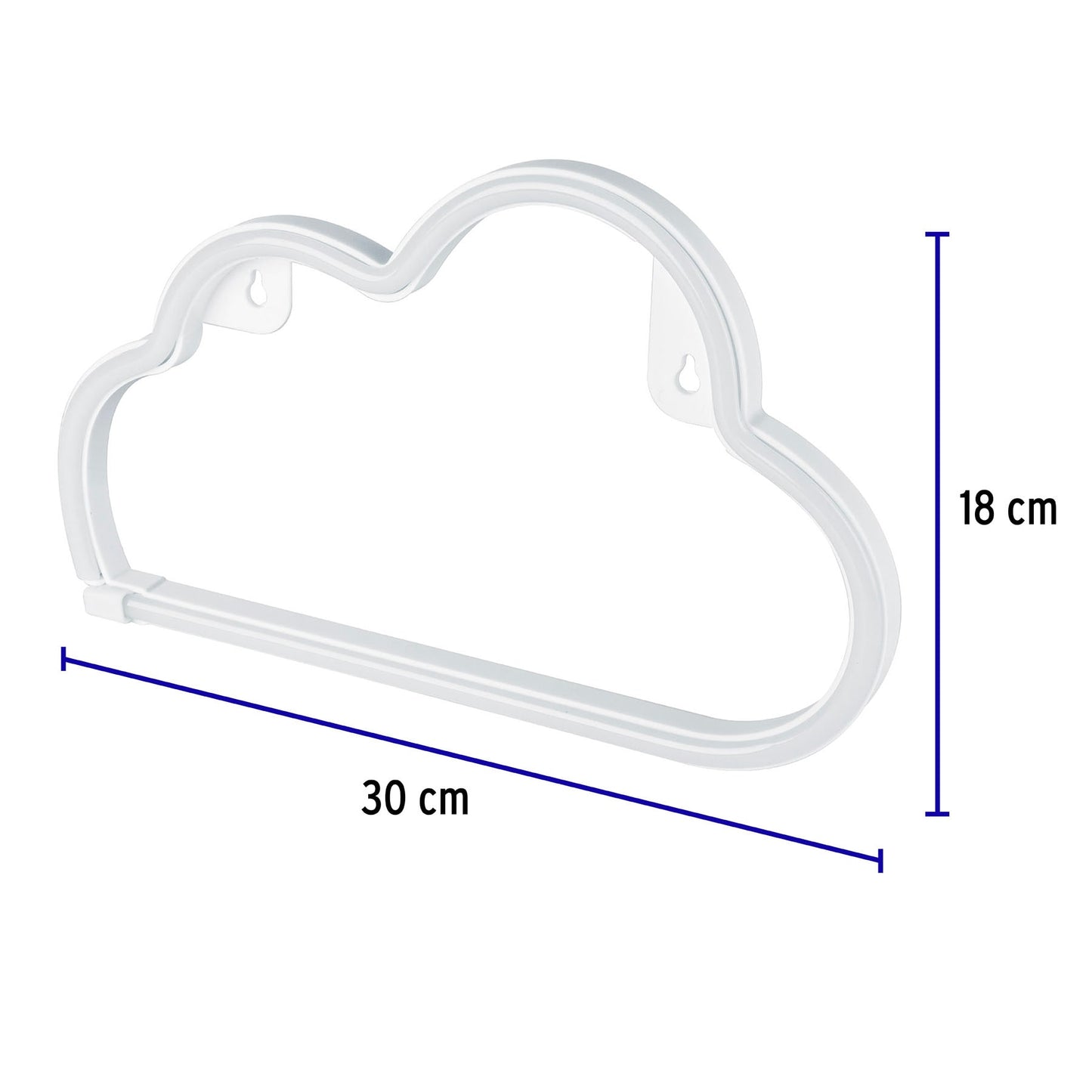 Luz de noche de LED nube neón, Volteck | LUZ-NN | 47868