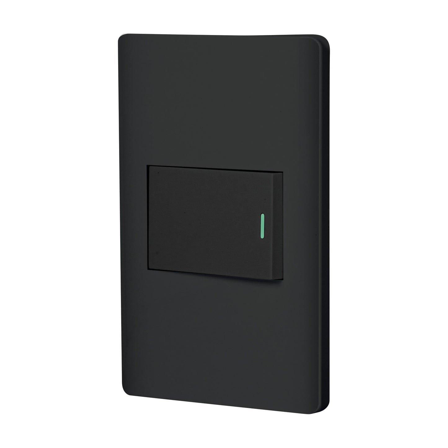 Placa armada negra 1 interruptor de 3 vías 1.5 mód, Lisboa | PA-APSE15-ELN | 47892