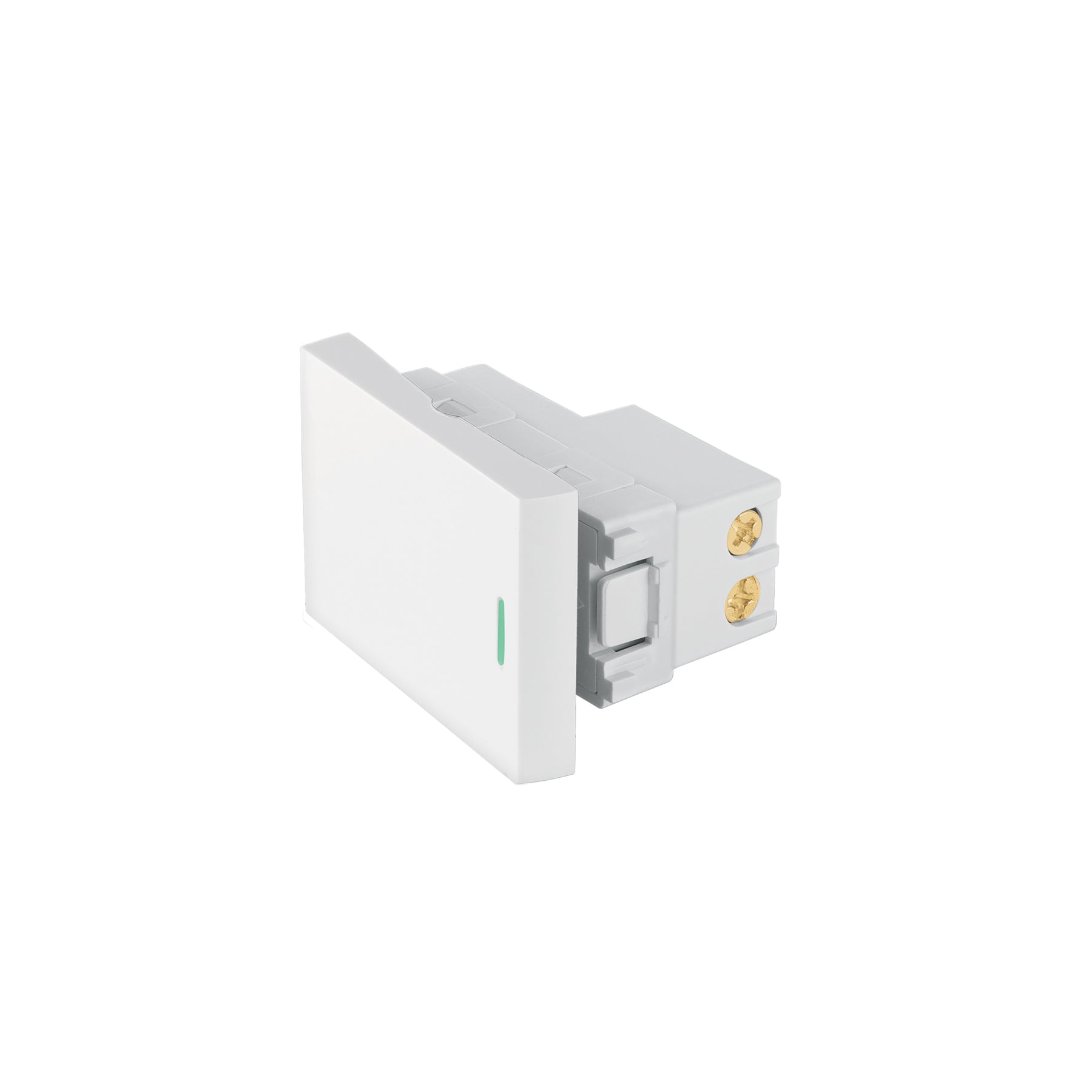 Interruptor de 3 vías blanco de 1.5 módulos, línea Lisboa | APSE15-ELB | 47944