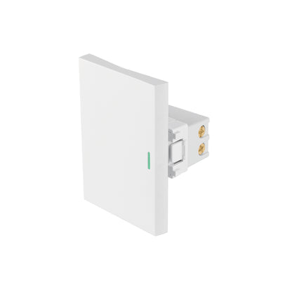 Interruptor de 3 vías blanco de 3 módulos, línea Lisboa | APSE3-ELB | 47945