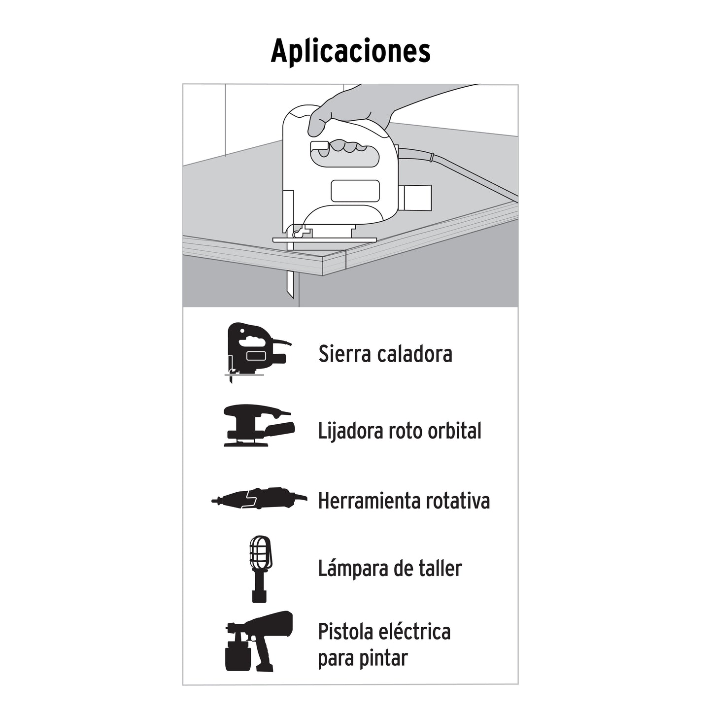 Extensión eléctrica de uso rudo 8 m 2x16 AWG, Volteck | ER-8X16 | 48045