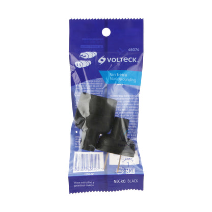 Clavija y contacto de hule, bolsa con 2 pzas, Volteck | CL-COH | 48074